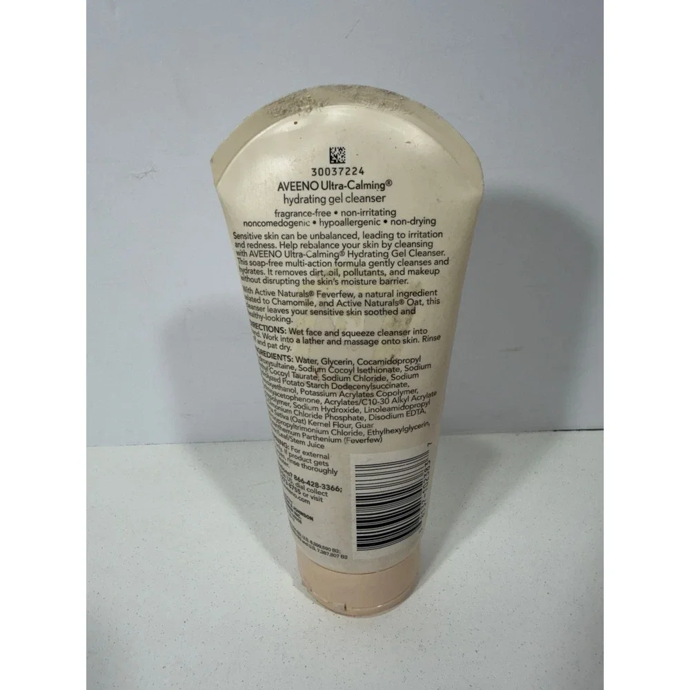 Aveeno Active Naturals Ultra-Calming Hydrating Gel Cleanser Fragrance Free 80%‎